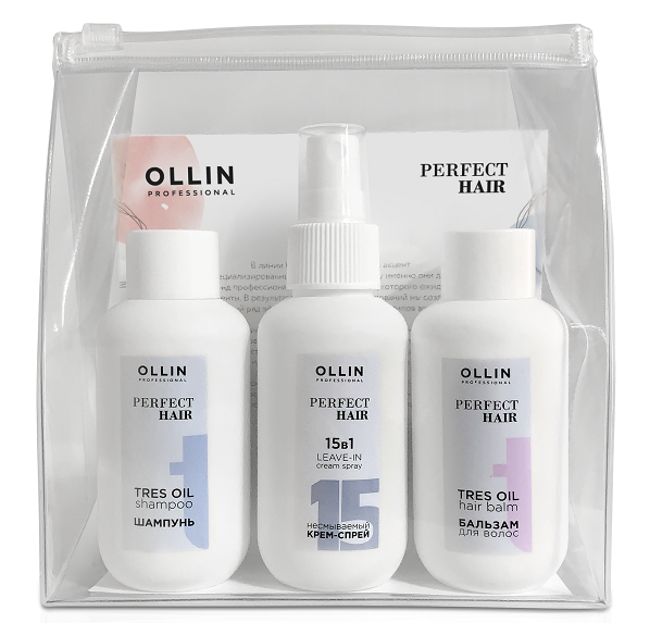 Travel set for hair Perfect Hair OLLIN 300 ml